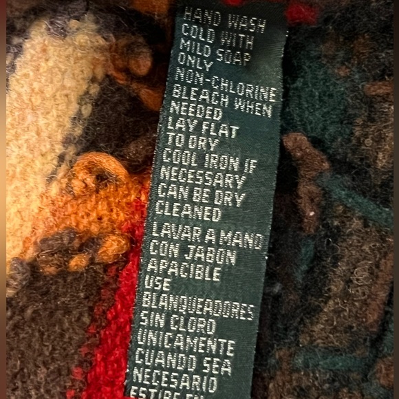 Vintage Lauren Ralph Lauren Hand Knit Cardigan - Picture 11 of 11